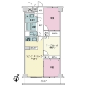 ライオンズマンション豊島園 間取図