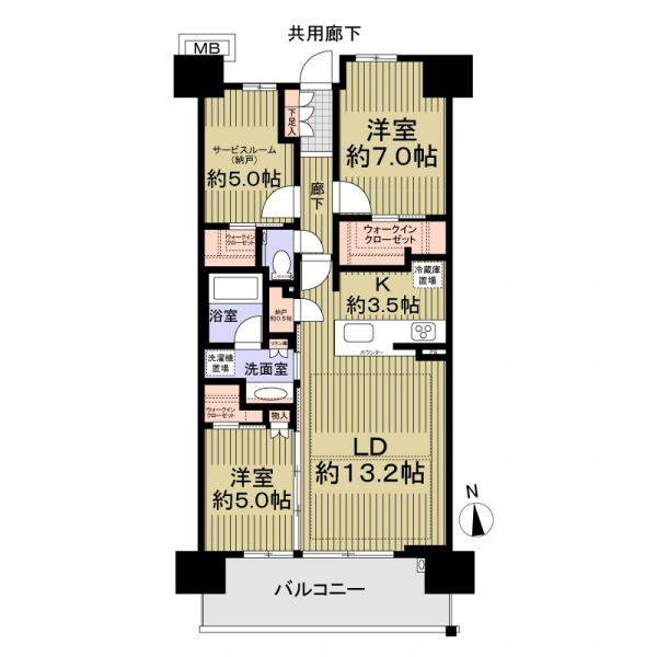 シティタワー葵 間取図