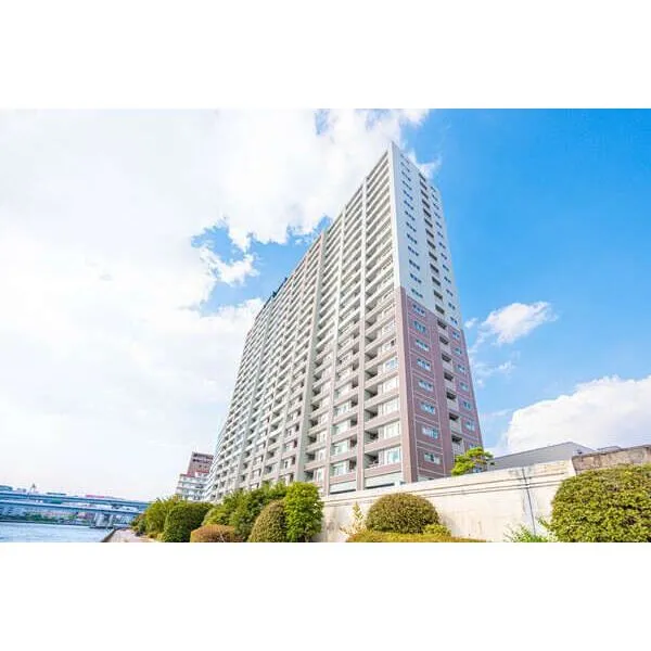 東京アインス　リバーサイドタワー 総戸数220世帯、全室リバービュー