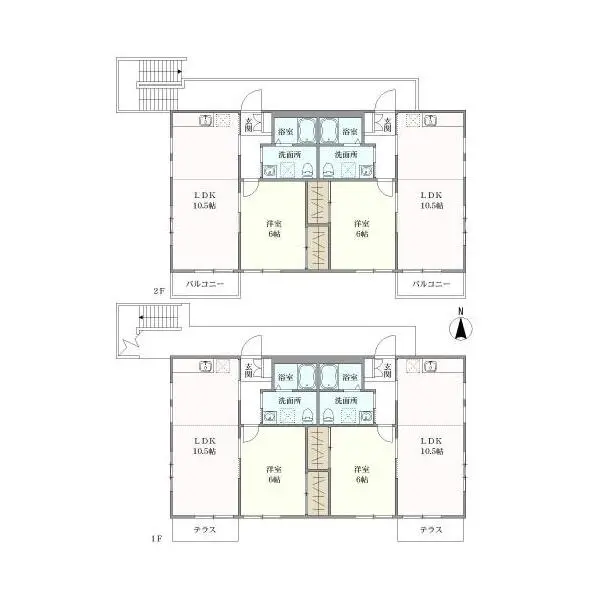 さいたま市浦和区神明２丁目 間取図