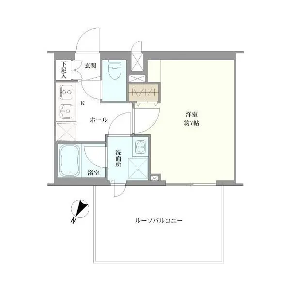 コンシェリア横濱元町 間取図