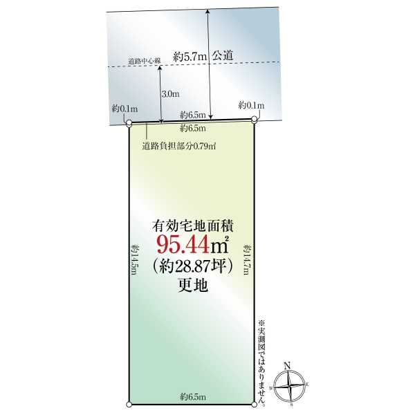 京都市北区紫竹東栗栖町 間取図