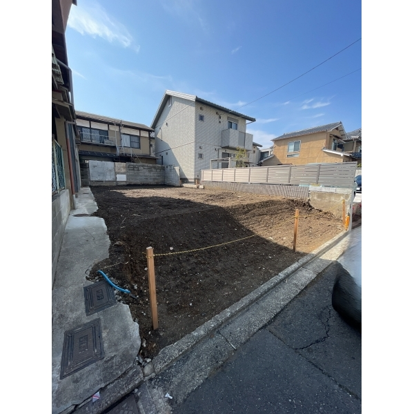 京都市北区紫竹東栗栖町 現地土地
