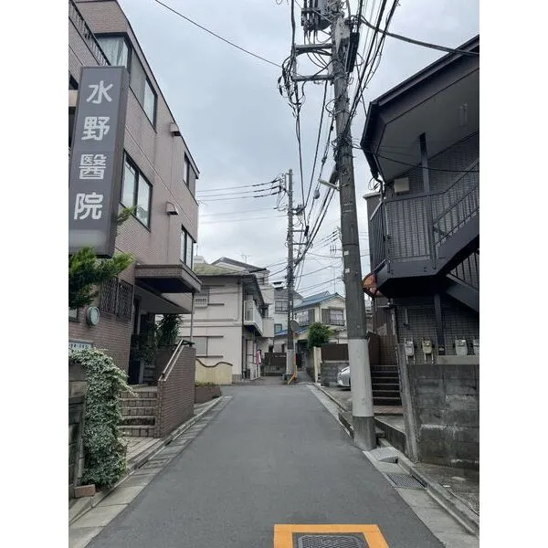 赤塚グリーンハウス 前面道路※西から撮影
