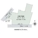 可児市今渡 地形図
