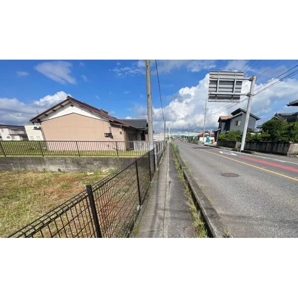 可児市今渡 前面道路