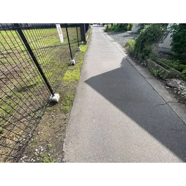 可児市今渡 前面道路