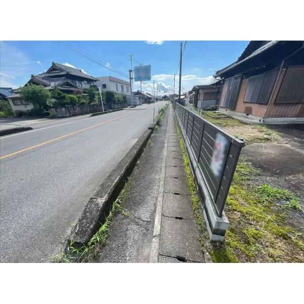 可児市今渡 前面道路