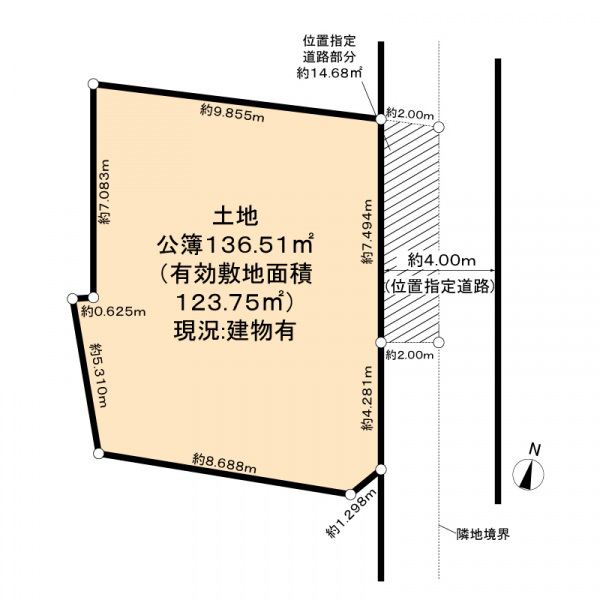 名古屋市瑞穂区井戸田町１丁目 間取図