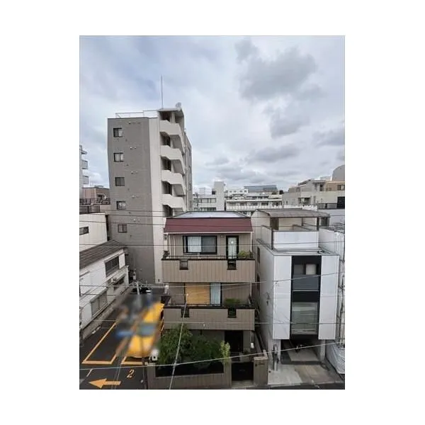 東京都中野区中央4丁目 屋上から見た北側の眺望
