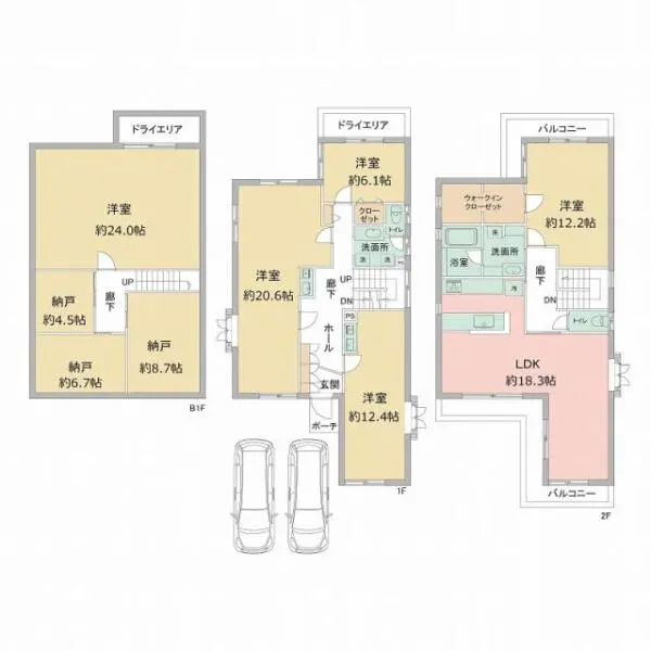 日野市豊田４丁目 間取図