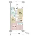 パークシティＬａＬａ横浜 間取図