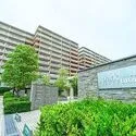 パークシティＬａＬａ横浜 マンションメインエントランス部分からの外観！