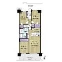 オハナ船橋習志野台 ７６．０７m2・３LDKタイプ・南東向き