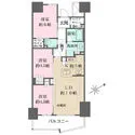 ザ・プレミアスカイ品川中延 間取図