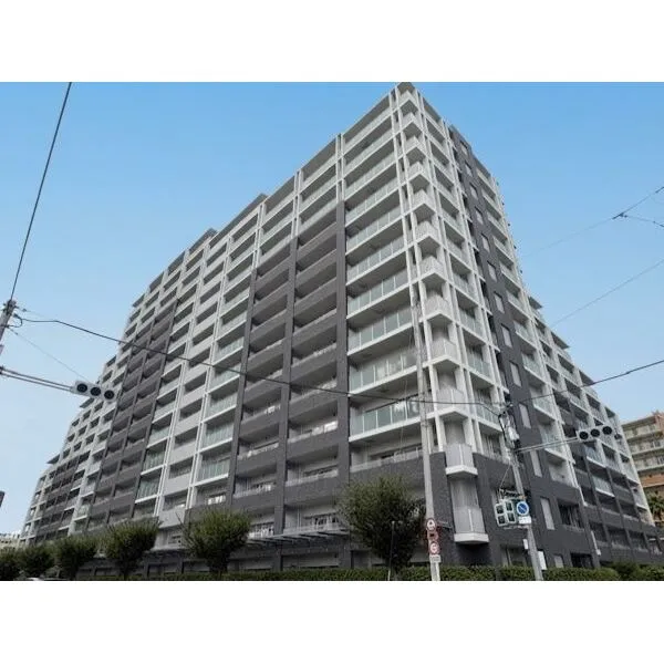 なかもずアイランズ 地上15階建ての建物外観です。