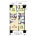 レーベン名古屋松重町グランドオーブ 間取図