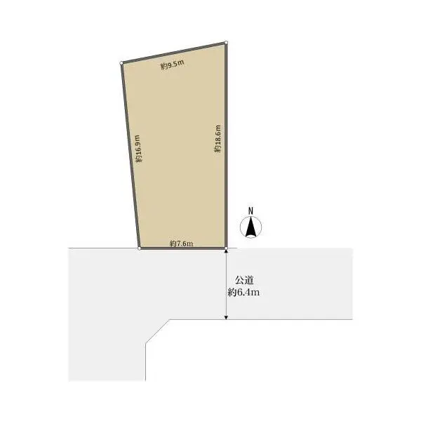 名古屋市名東区亀の井１丁目 間取図