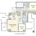 オークプレイス目黒行人坂 間取図