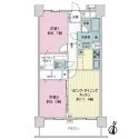 ライオンズプラザ吉野町駅前 間取図