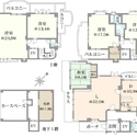 横浜市中区打越 間取図