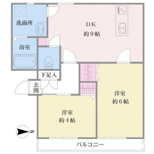 シティハウス小杉 間取図