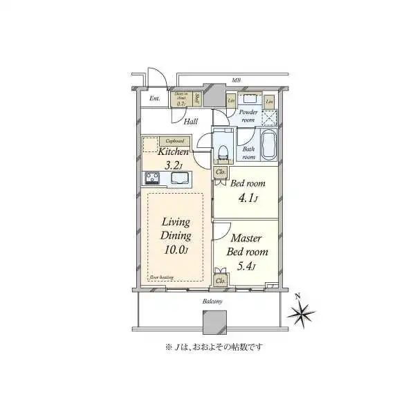 ＷＯＲＬＤ　ＴＯＷＥＲ　ＲＥＳＩＤＥＮＣＥ 間取図