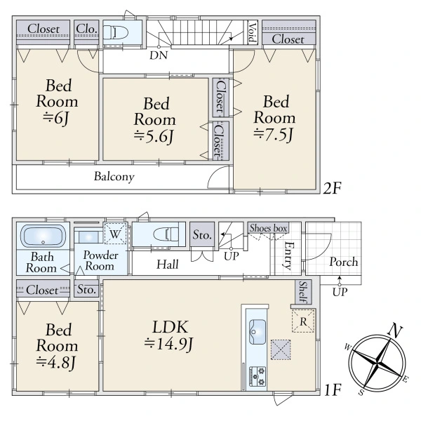 さいたま市緑区大字大牧 間取図