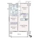 レーベン川口並木ＶＥＲＴＥＡ 間取図