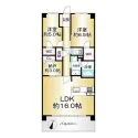 グランドデュオ三国ケ丘ノースリッジ 間取図