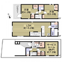 名古屋市千種区西山元町１丁目 間取図