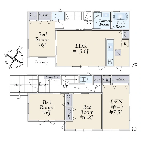 さいたま市緑区大字大牧 間取図