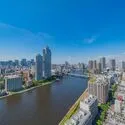 グランドシティタワー月島 眺望：ズームなし(撮影年月：2026年10月)