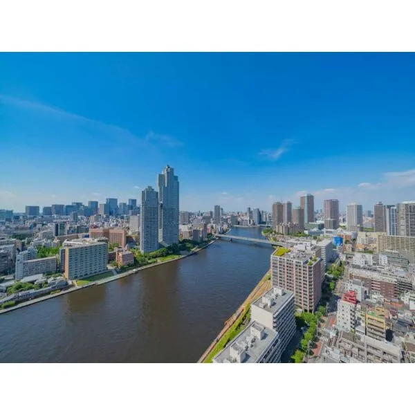 グランドシティタワー月島 眺望:ズームなし(撮影年月:2026年10月)
