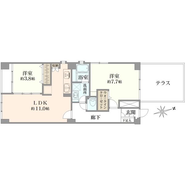 ワールドパレス 間取図