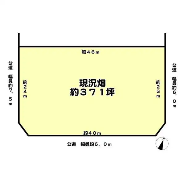 京都市伏見区桃山紅雪町 間取図