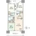 プラウドシティ金町ガーデン 間取図