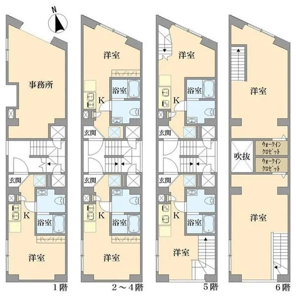 台東区千束１丁目 間取図