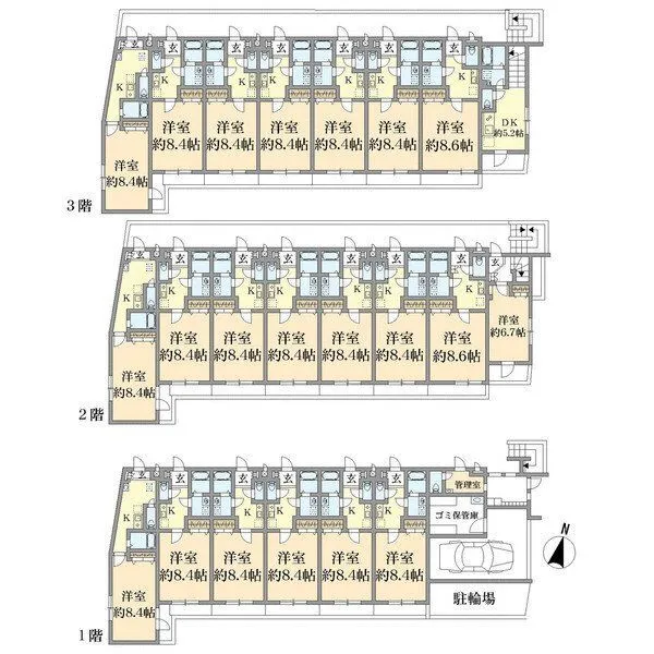 エスジーコート中板橋 間取図