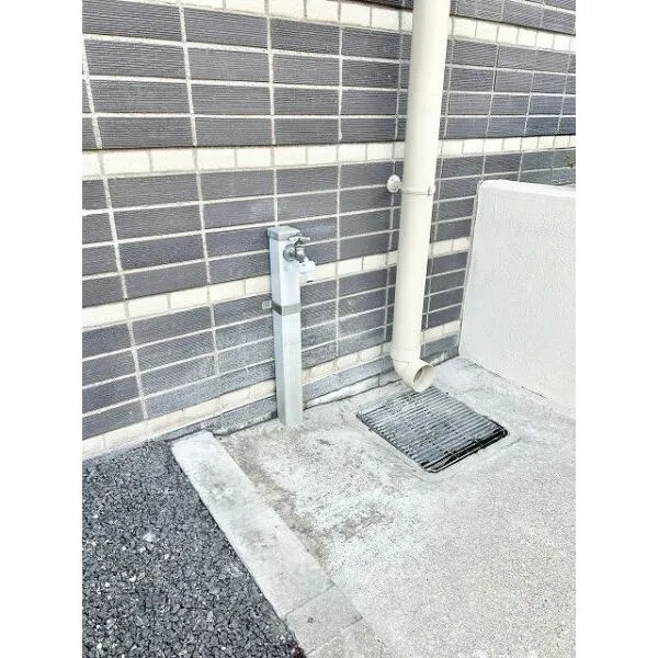 ランズ北田辺 ペットの足洗い場ございます♪