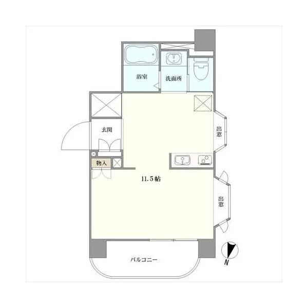 エクレール南麻布 間取図