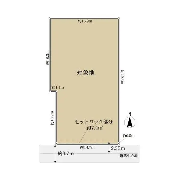 八尾市山本町北６丁目 間取図