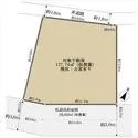 京都市山科区安朱東海道町 区画図