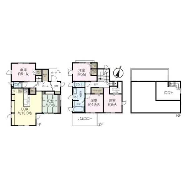 和光市南１丁目 間取り図