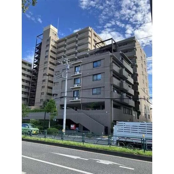 アルファグランデ一之江 マンション外観(北側から撮影)