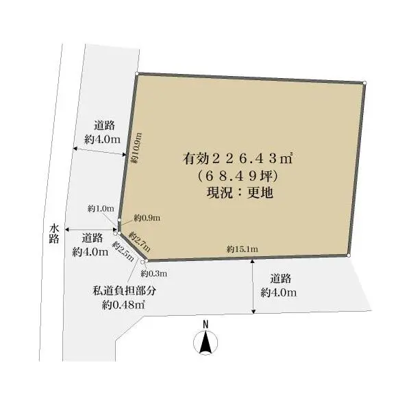 茨木市並木町 間取図