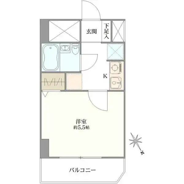シャンボール三田 間取図