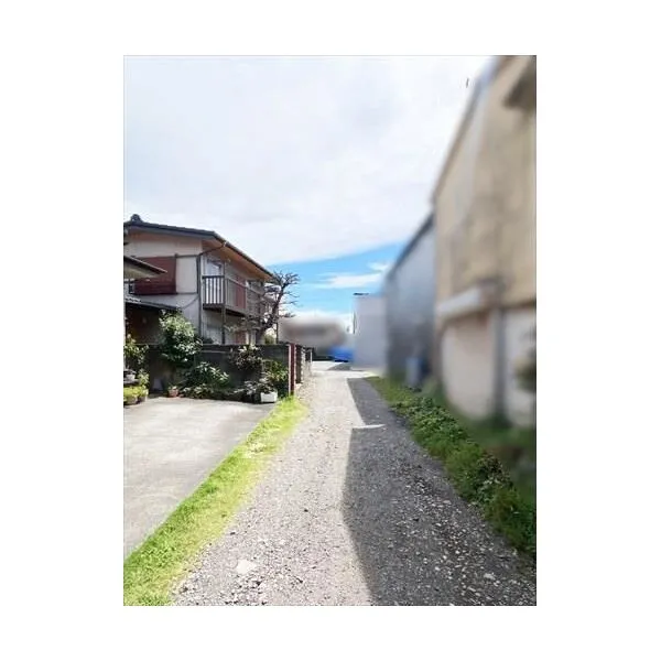 八王子市元横山町1丁目 現地南側道路