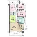 藤和シティホームズ鴨付弐番館 間取図