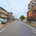大田区多摩川１丁目 南側前面道路